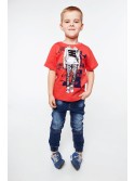 Boy\'s T-shirt with red print NDZ4462 - Online store - Boutique